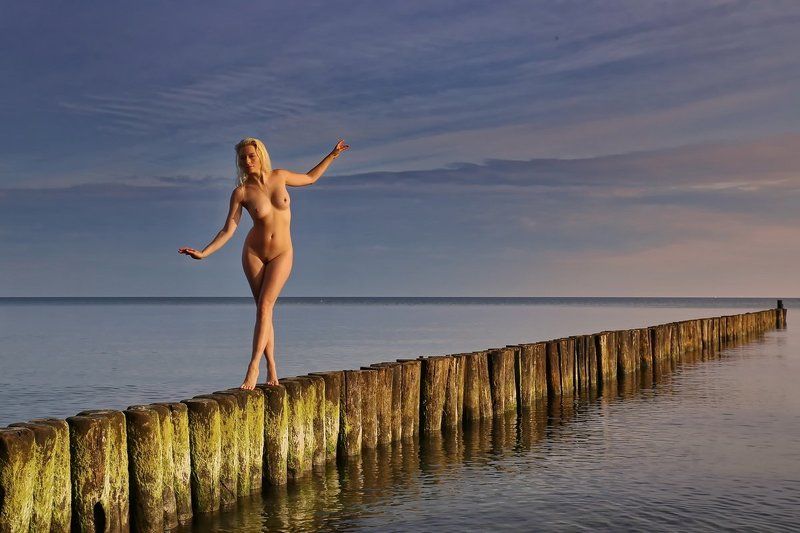 Meer, Sea, Strand, Beach, nude Balance фото превью