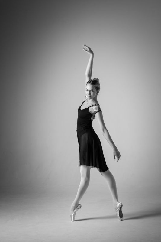 балет театр черно-белое Ольга фото превью