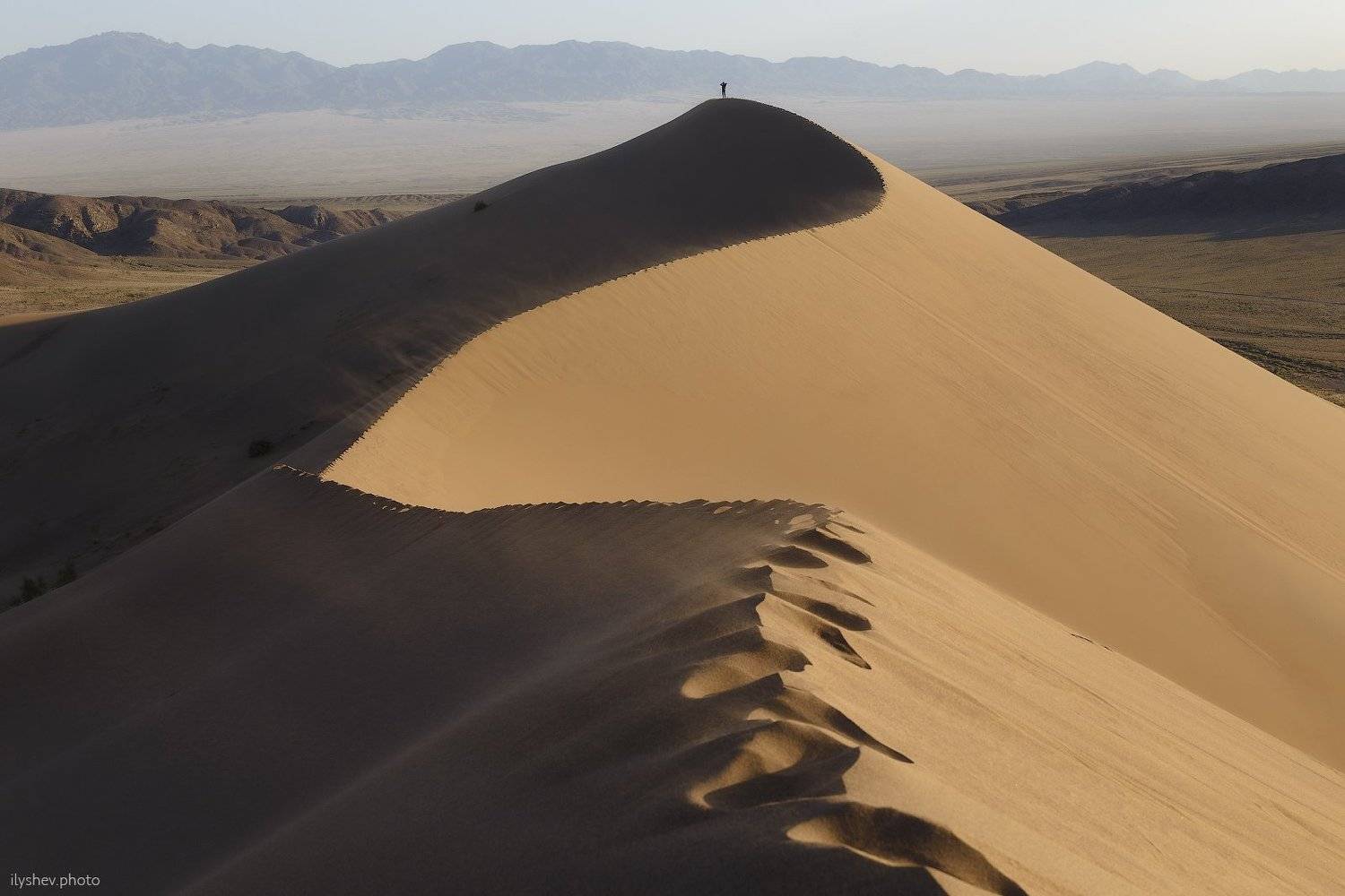 бархан, пейзаж, путешествие, человек, Казахстан, азия, природа, пустыня, Dmitry Ilyshev