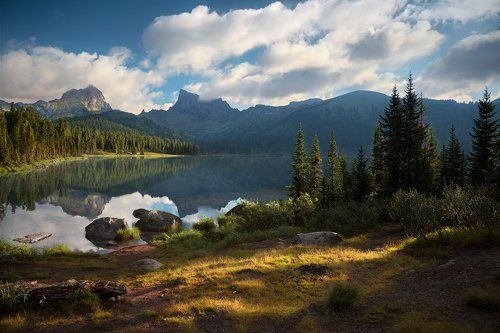 Утро на озере Светлое