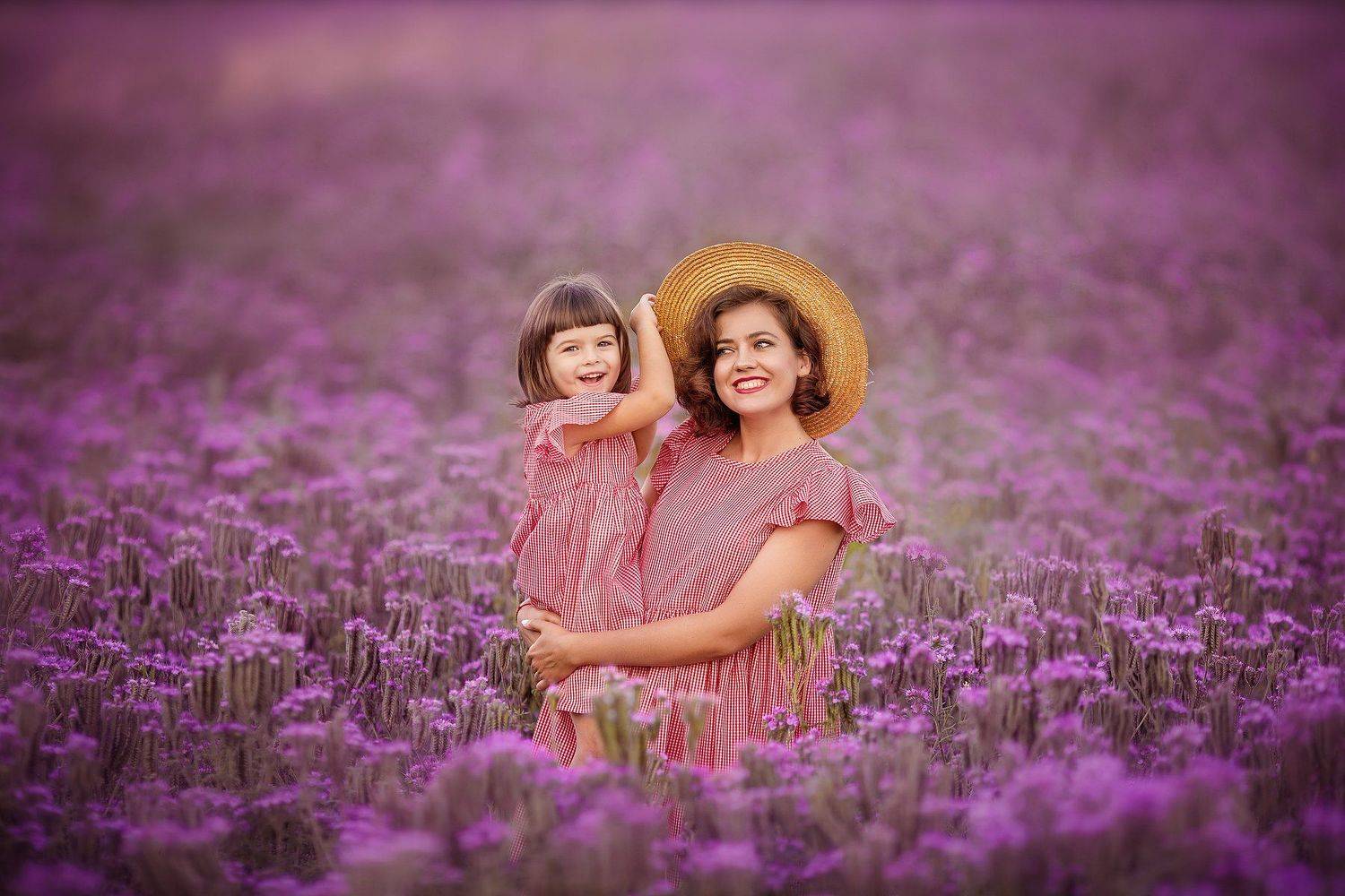 семья, дети, красота, поле, Ника Колесникова