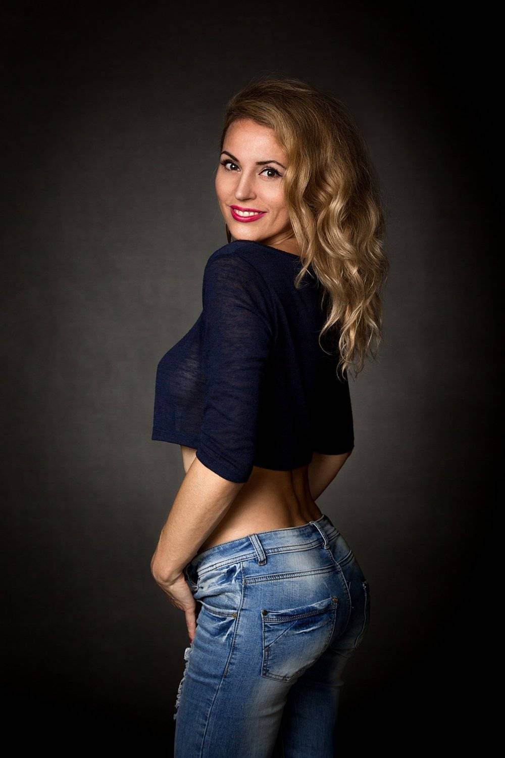 портрет, студийный, фотостудия, фотофон, фон, девушка, Сухарь Александр