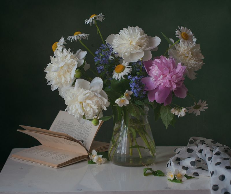 пионы,цветы, ностальгия Их аромат как память детства моего... фото превью