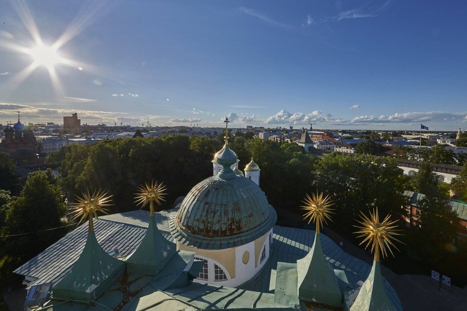 город, пейзаж, небо, красота, храм, свет, купол, архитектура , Конев Сергей