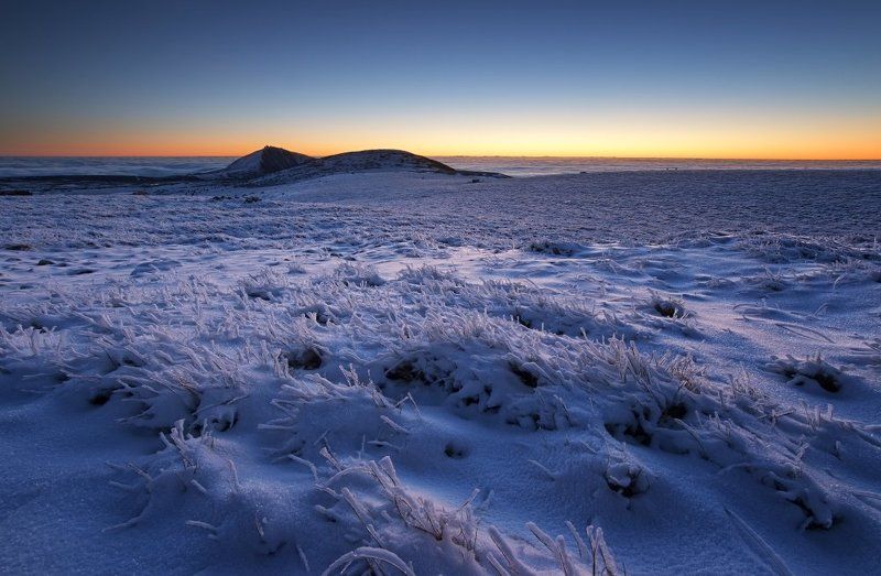 Krkonoše sunrise фото превью