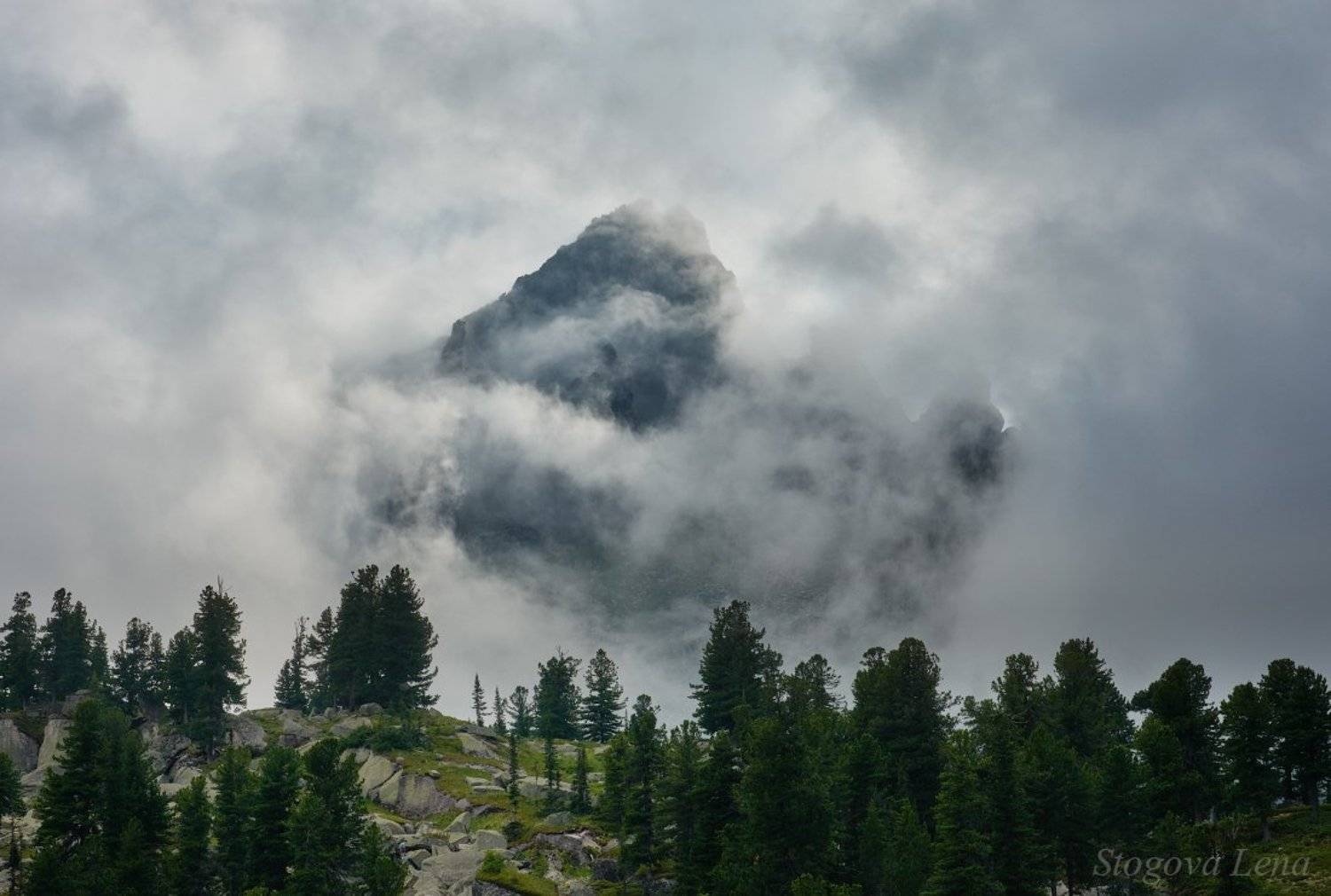 ергаки,озеро художников, Лена Стогова