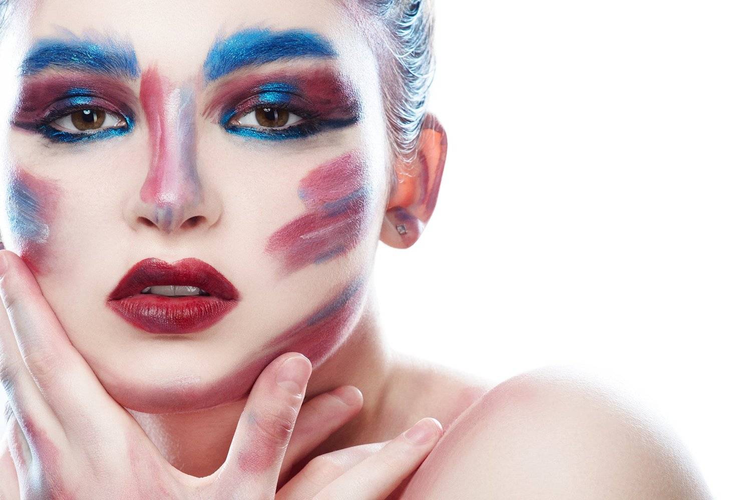 фото, солотин, краска, макияж, девушка, Юрий Солотин