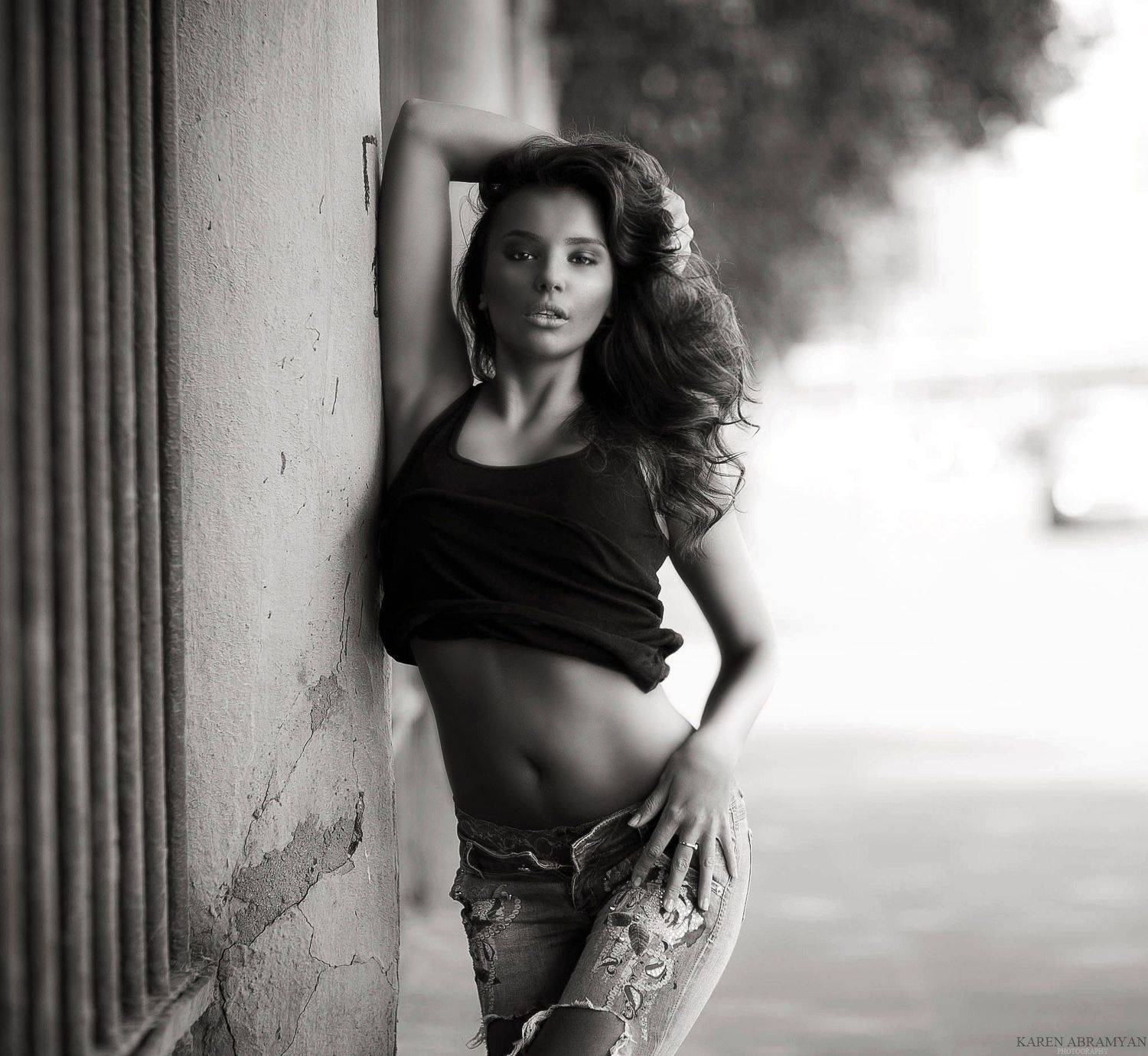 karen abramyan,fashion,portrait,girl,black&white, Abramyan Karen