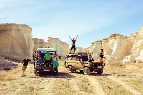 Команда Photosafari.KZ на плато Тузбаир
