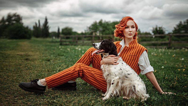 Женщина с собачкой