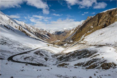 Подъём на перевал