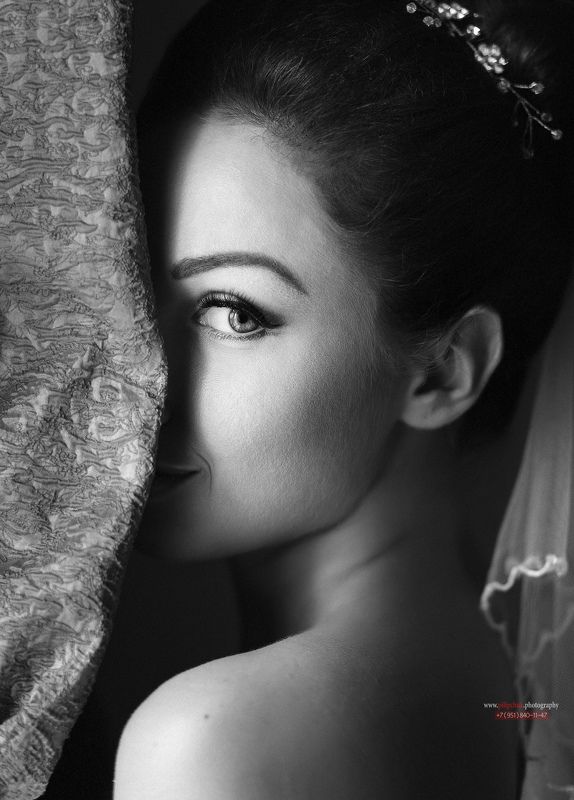 невеста Скромность взгляда фото превью