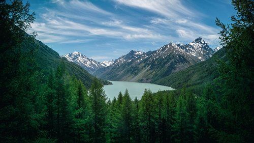 Горный Алтай. Озеро Кучерлинское.