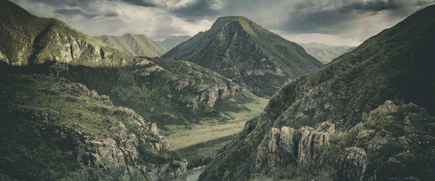 горы, река, гора, лес, скалы, путешествие, алтай, Игорь Токарев