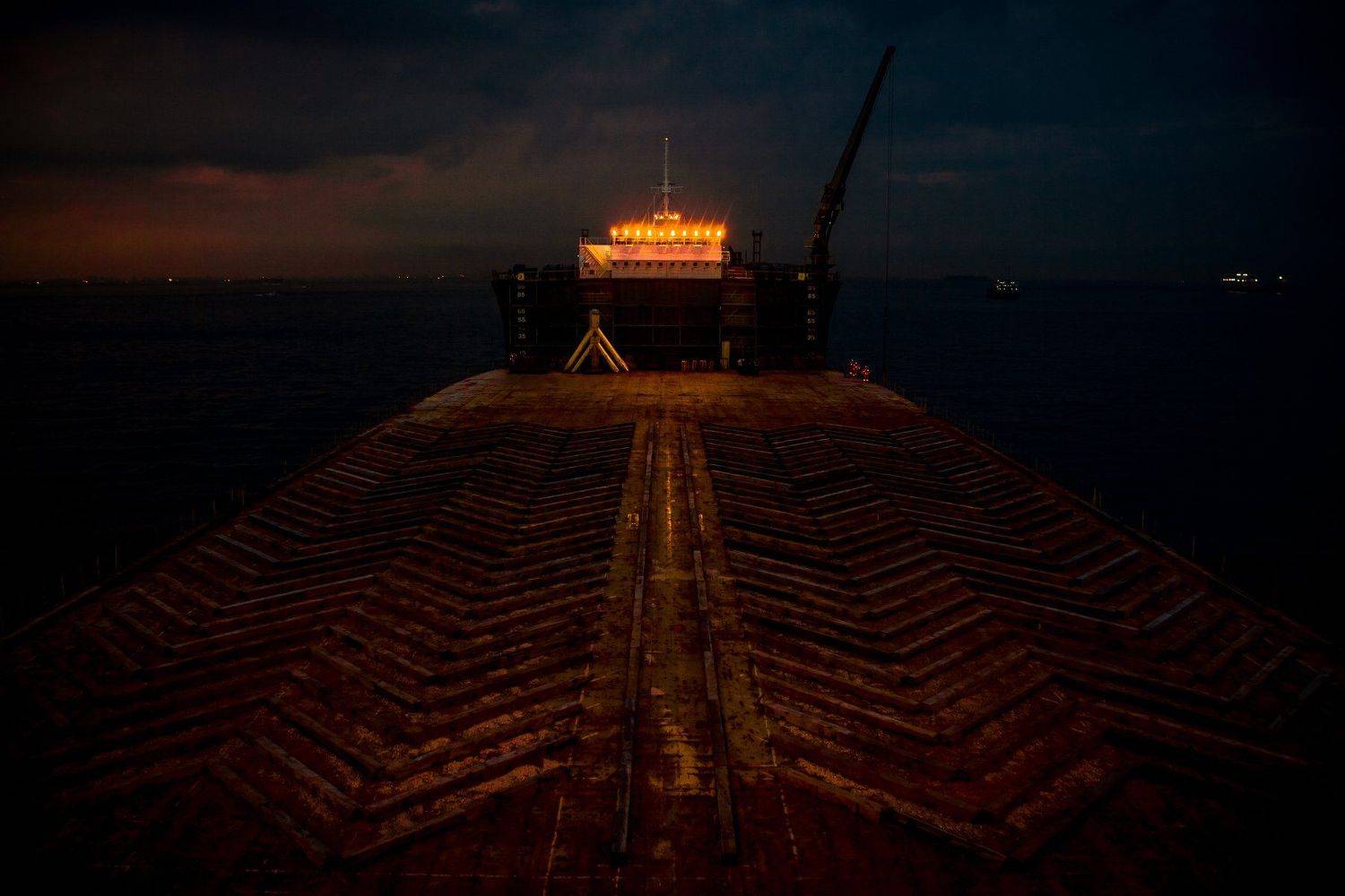 судно пароход море океан груз , Павел Куренбин