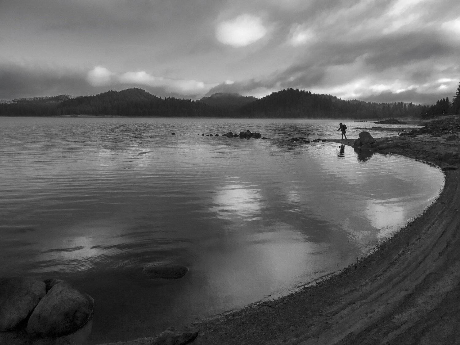 Bulgaria,autumn,Rodopi mountains,Shiroka polyana dam,landscapes,black and white,BnW, Даниел Балъков