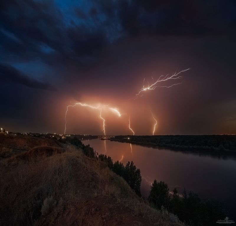 гроза, молния Гнев Перуна фото превью