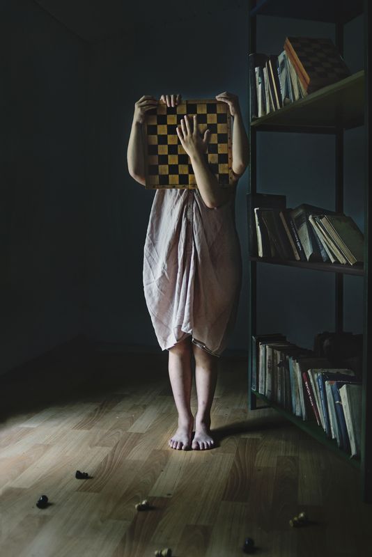 game; chess; chessboard; kid; girl; child; hand; arm; finger; leg; individual; personal; color; square Four-handed game фото превью