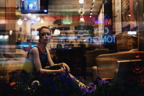 Summer night city