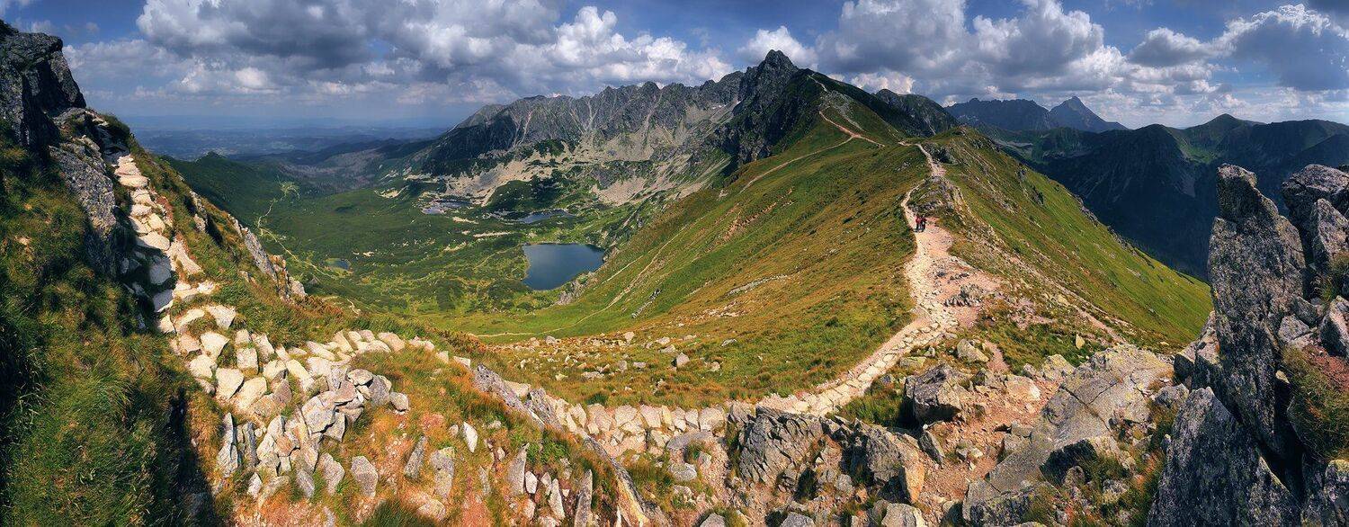 татры, польша, панорама, горы, лето, июль, Евгений Матюшенков