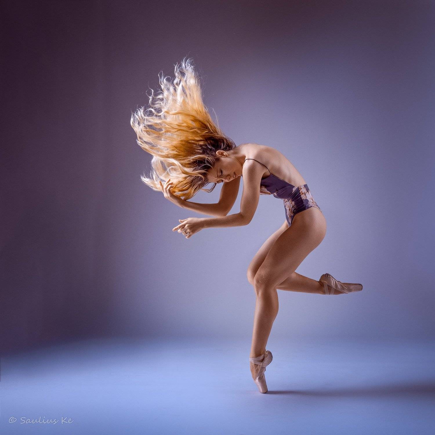 girl, female, pretty, portrait, blonde, studio, ballet, ballerina, dancer, Saulius Ke