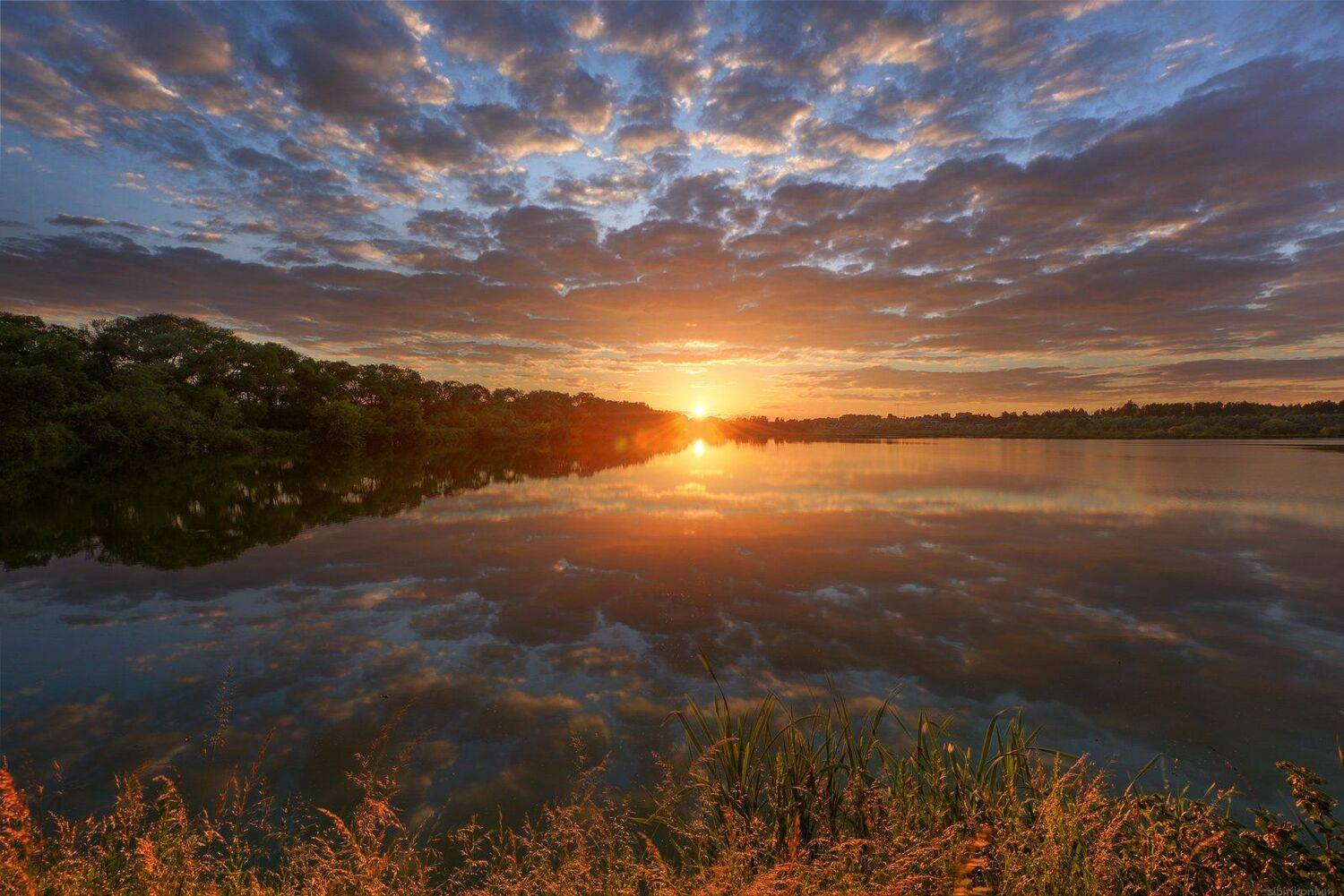 #пейзаж #подмосковье #закат #рассвет #россия #жизнь #мир #чехов #sibirikonium85 , Морозов Юрий