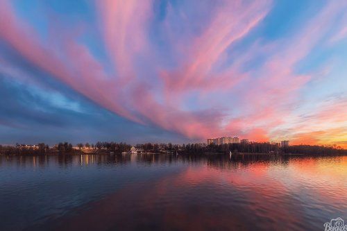 Закат на Котовском заливе