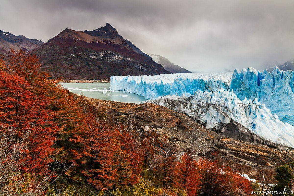 патагония, горы, закат, аргентина, ледник, Антон Петрусь