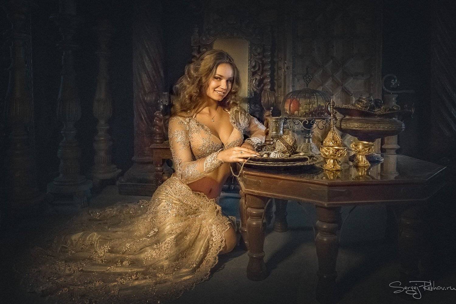 восток, девушка, модель, студия, Сергей Рехов