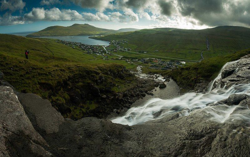 фарерские острова, вагар Деревня Сорвагур фото превью