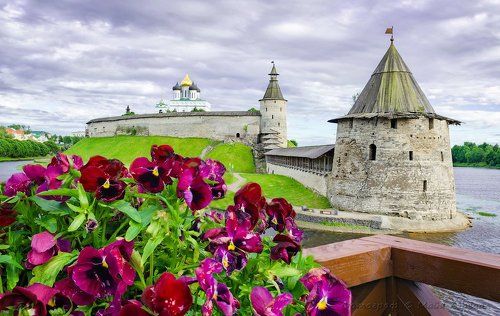 Лето в Пскове