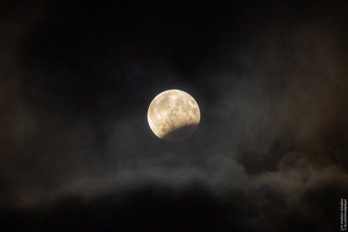 Частное лунное затмение