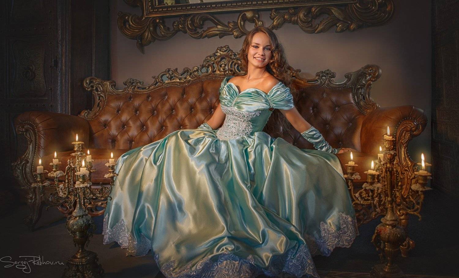 бал, барышня, девушка, студия, Сергей Рехов