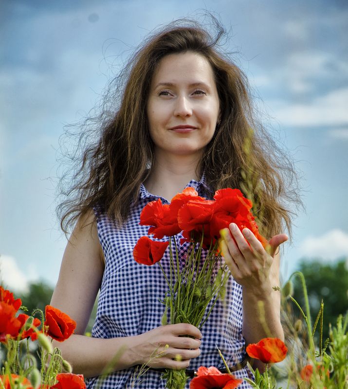 Маки и Солнышко фото превью