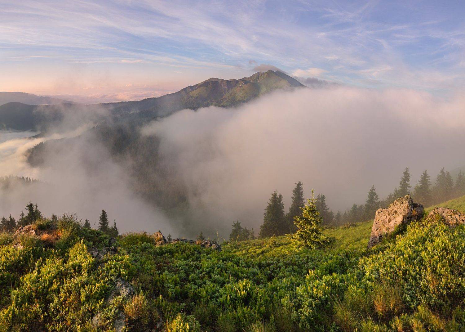 карпаты, мармарошский хребет, гора поп иван, Зинченко Роман
