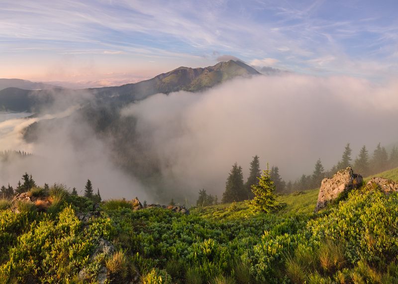 карпаты, мармарошский хребет, гора поп иван *** фото превью