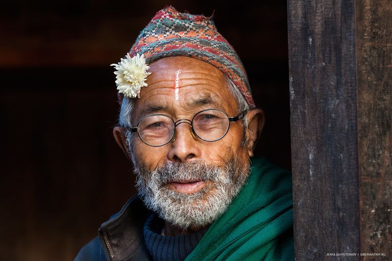 непал, гималаи, бхактапур, портрет, человек Портрет из Бхактапура фото превью