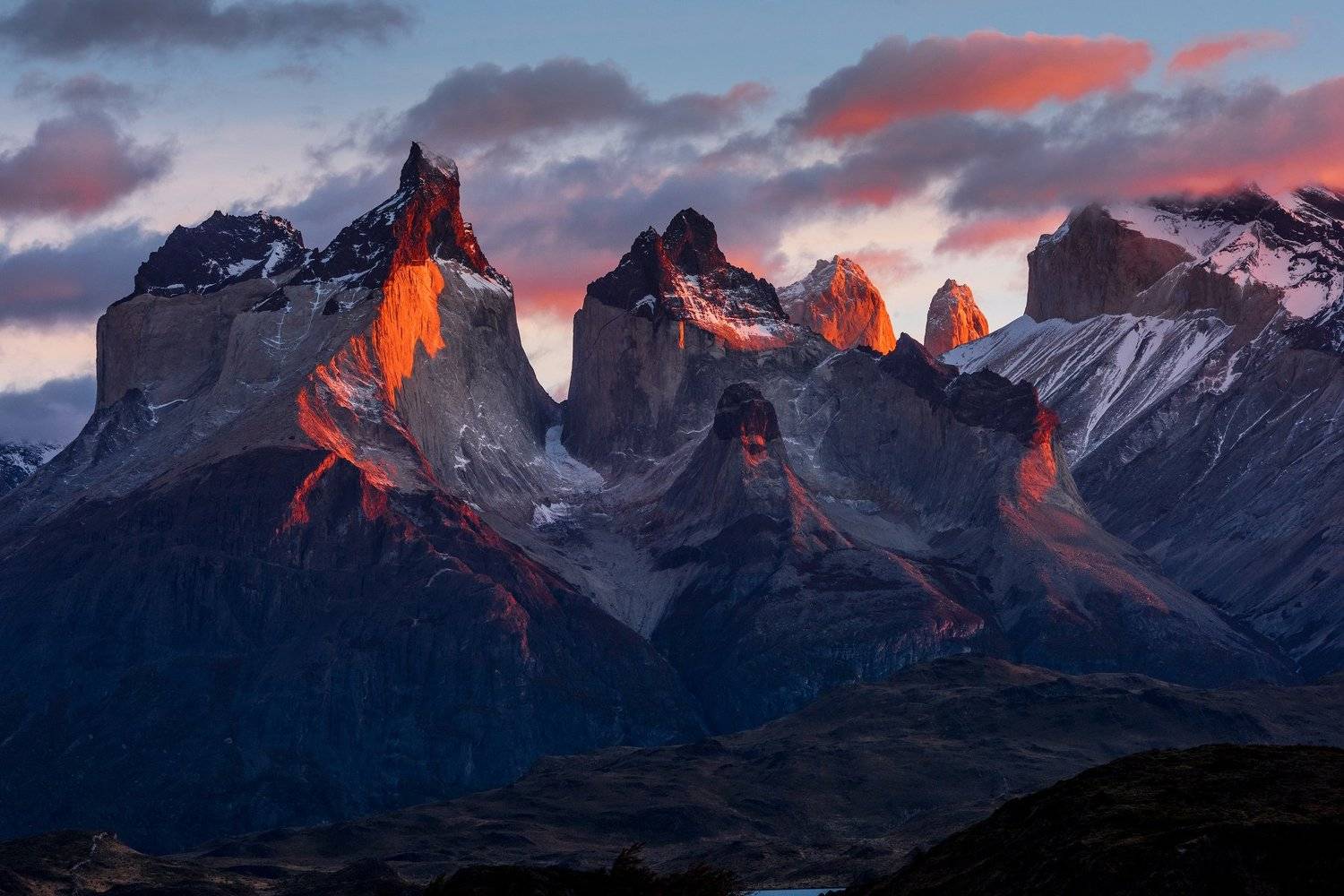 Патагония, Чили, озеро Пеое, Торрес дель Пайне, Владимир Рябков