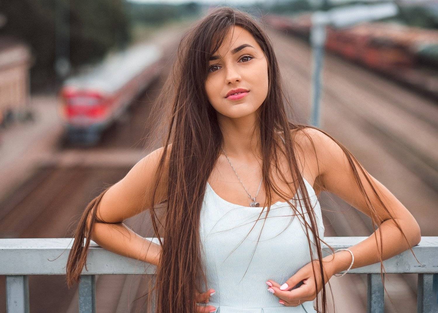 girl, female, pretty, model, outdoors, portrait, Saulius Ke