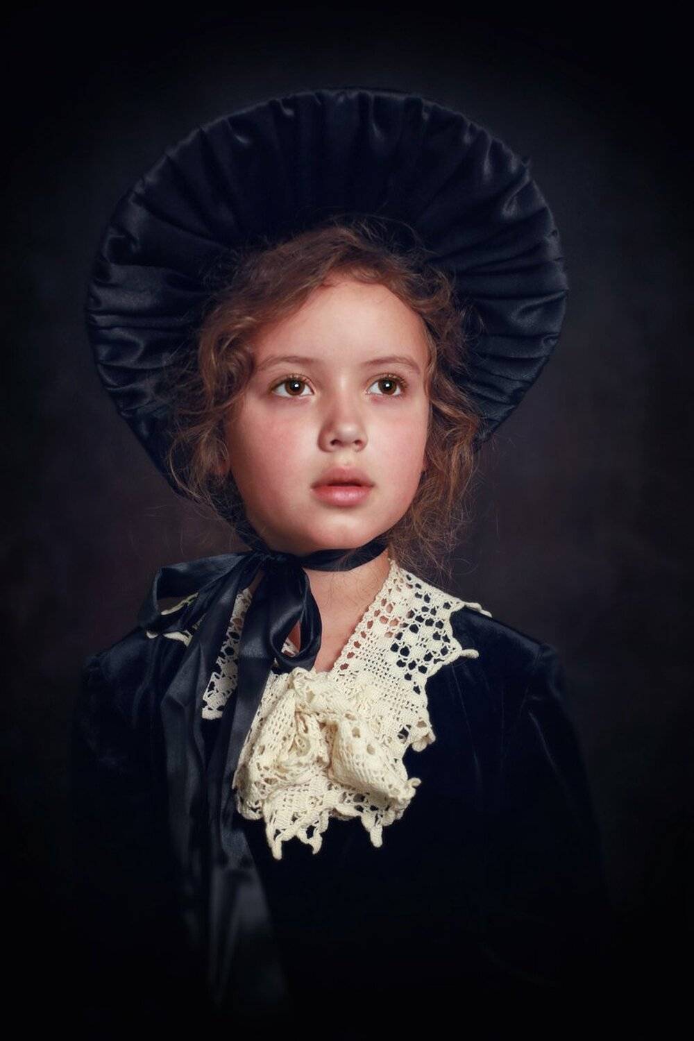 дети портрет девочка скарлетт, Римма Алеева