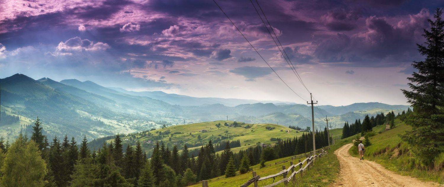 карпаты, лето, июнь, вечер, перевал, Вейзе Максим