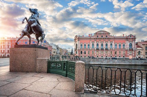 Аничков мост через Фонтанку