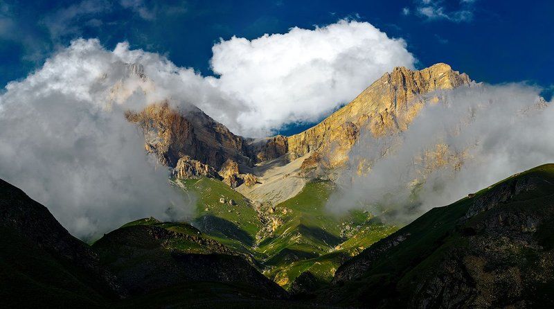 За облаками фото превью