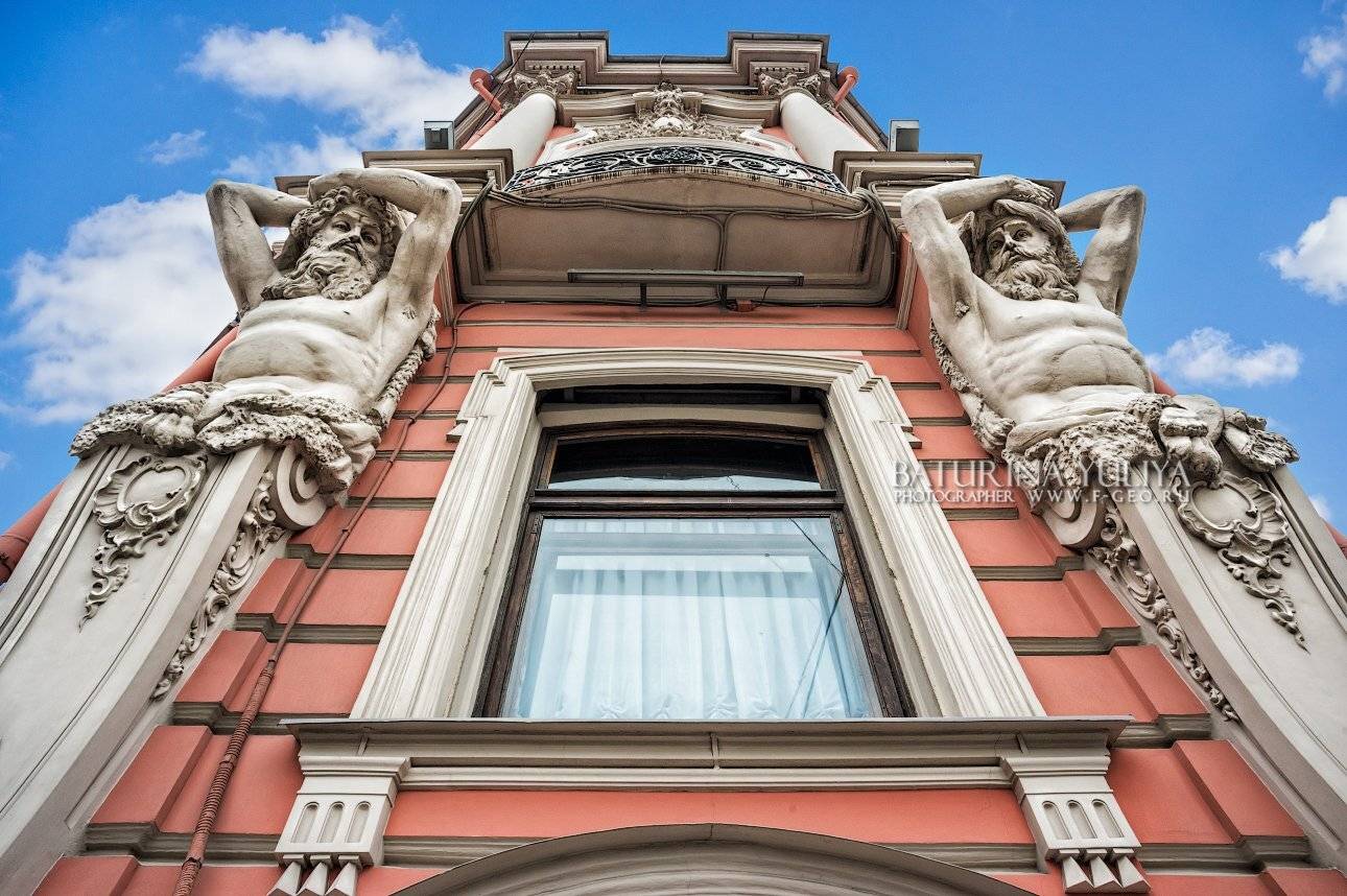 санкт-петербург, дворец белосельских-белозерских, атлант, Юлия Батурина