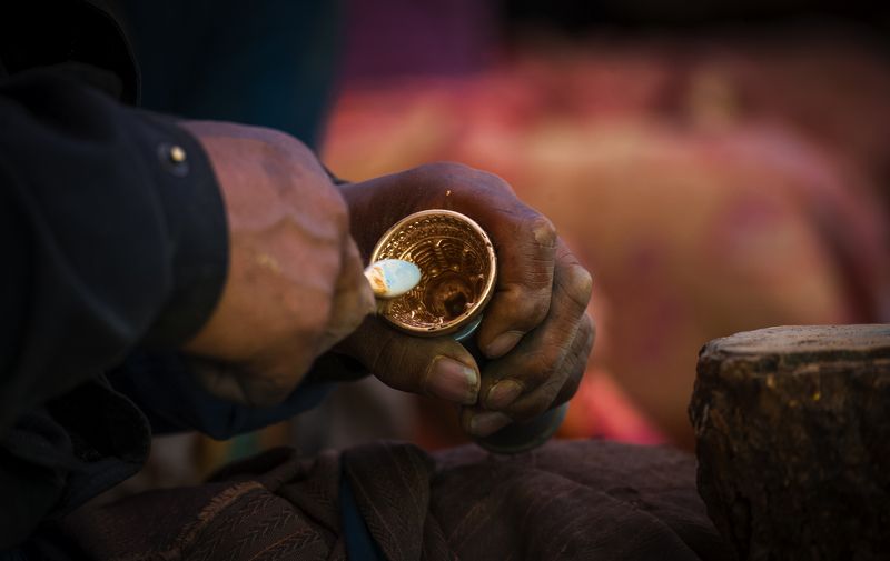 Stupa cornerstone - check 佛塔基石-查查 фото превью