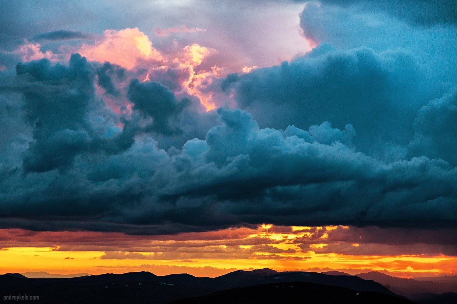 Алтай, горы, заказ, облака, небо, , Андрей Кельс