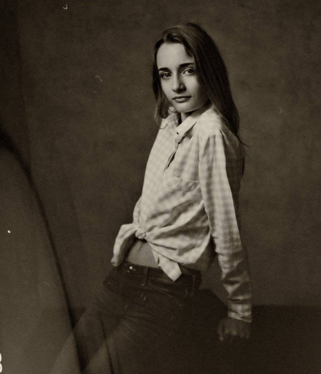 девушка, портрет, взгляд, средний формат, пленка, valeko