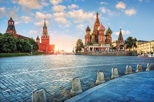 Вечерний свет на Красной Площади