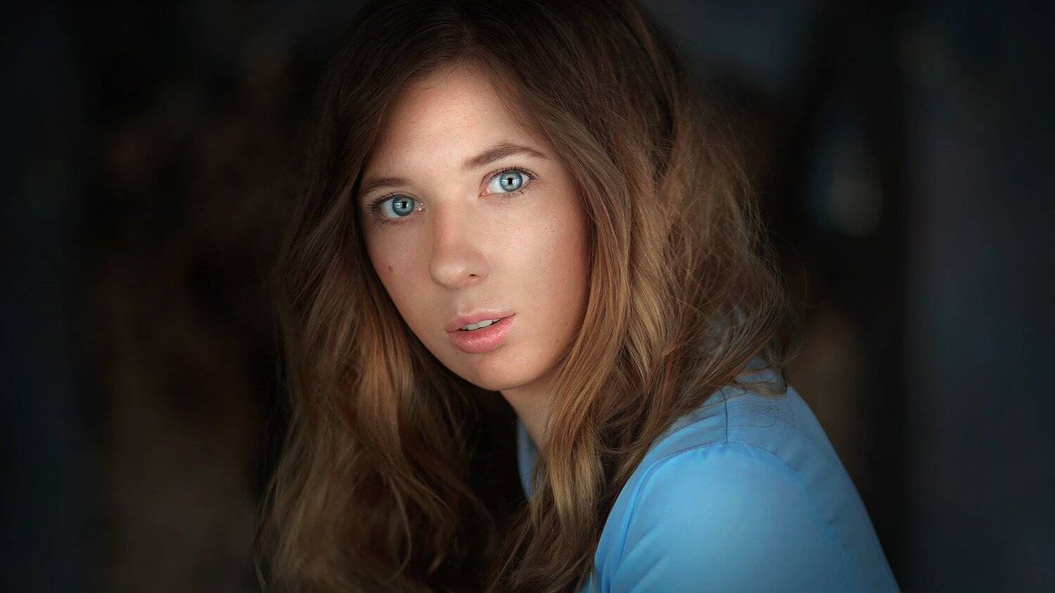 ддевушка рыжая портрет глаза, Липатова Анна