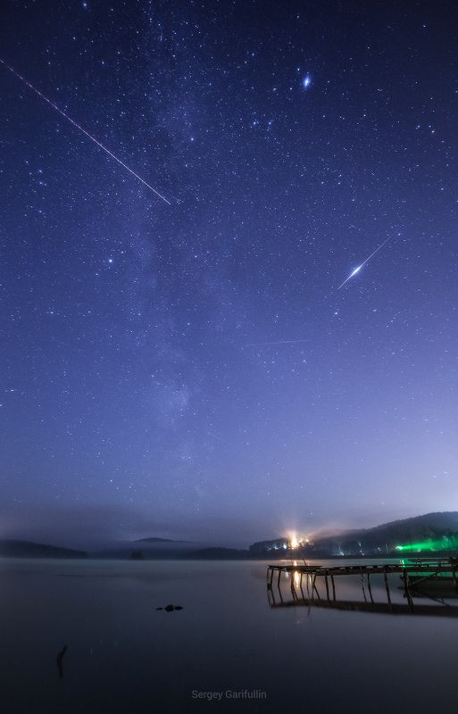 флюс, волчихинское водохранилище, средний урал, персеиды, урал Залетевший странник фото превью
